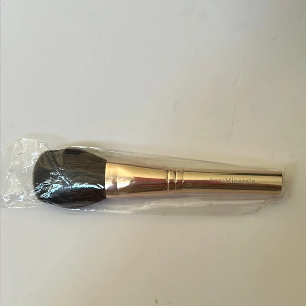 bareMinerals Soft Sweep Cheek Makeup Brush - Rose Gold Handle - SEALED
